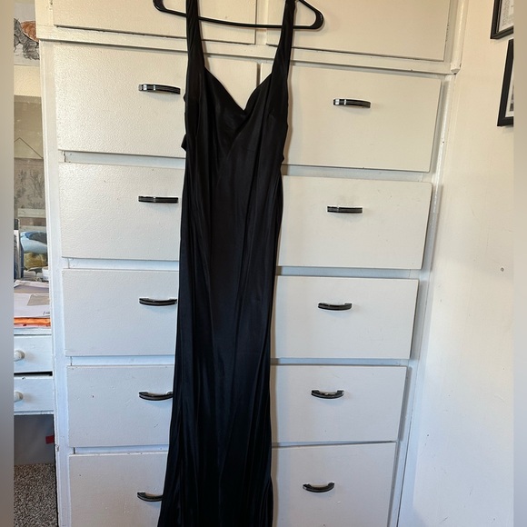 Meshki Ensley Satin Maxi Dress - Picture 3 of 5